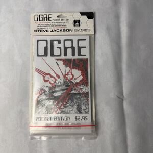 Ogre Pocket Edition Steve Jackson Games 2013 1st Print Sealed OOP Wargame